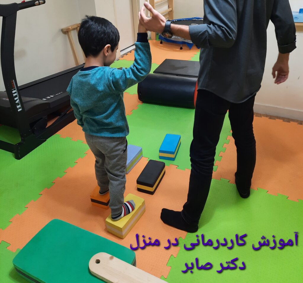 آموزش کاردرمانی در منزل