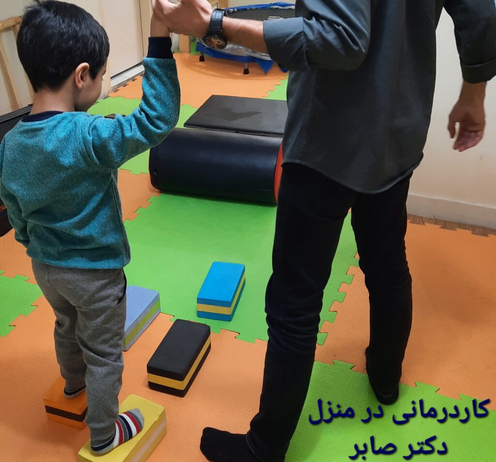 کاردرمانی در منزل شمال تهران